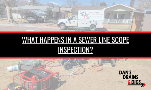 sewer line scope inspection