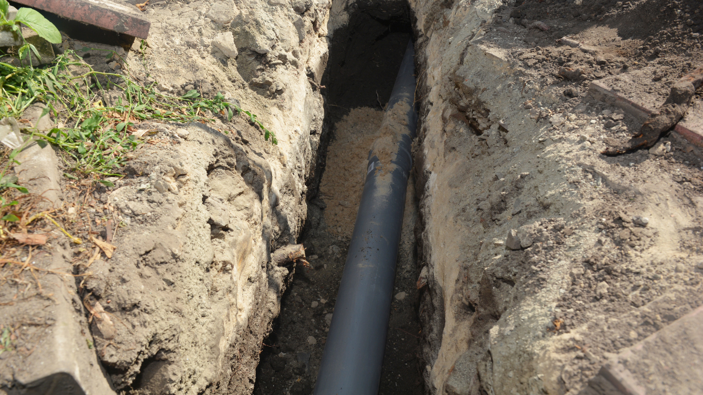 Broken or Collapsed Sewer Line