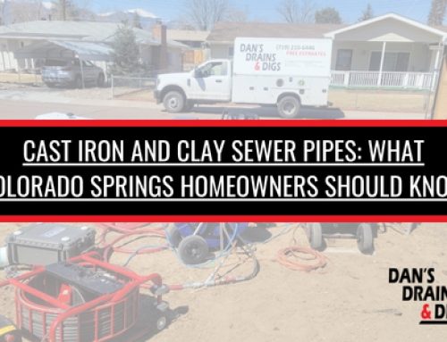 Cast Iron and Clay Sewer Pipes: What Colorado Springs Homeowners Should Know